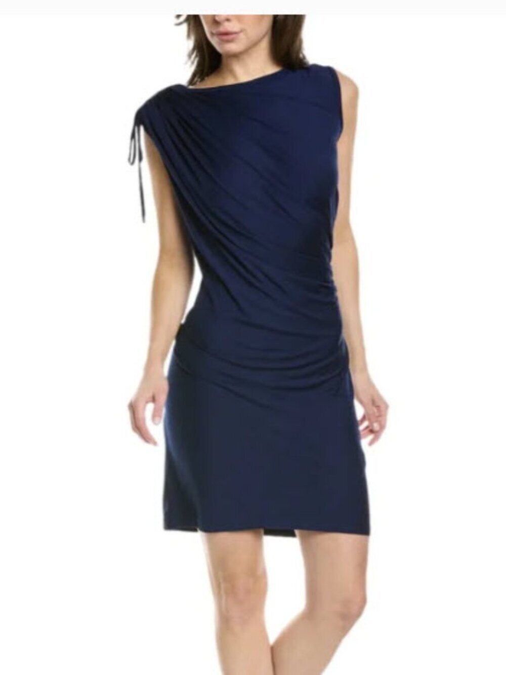 Trina Turk Navy Blue Jest Dress Size Small, NWT